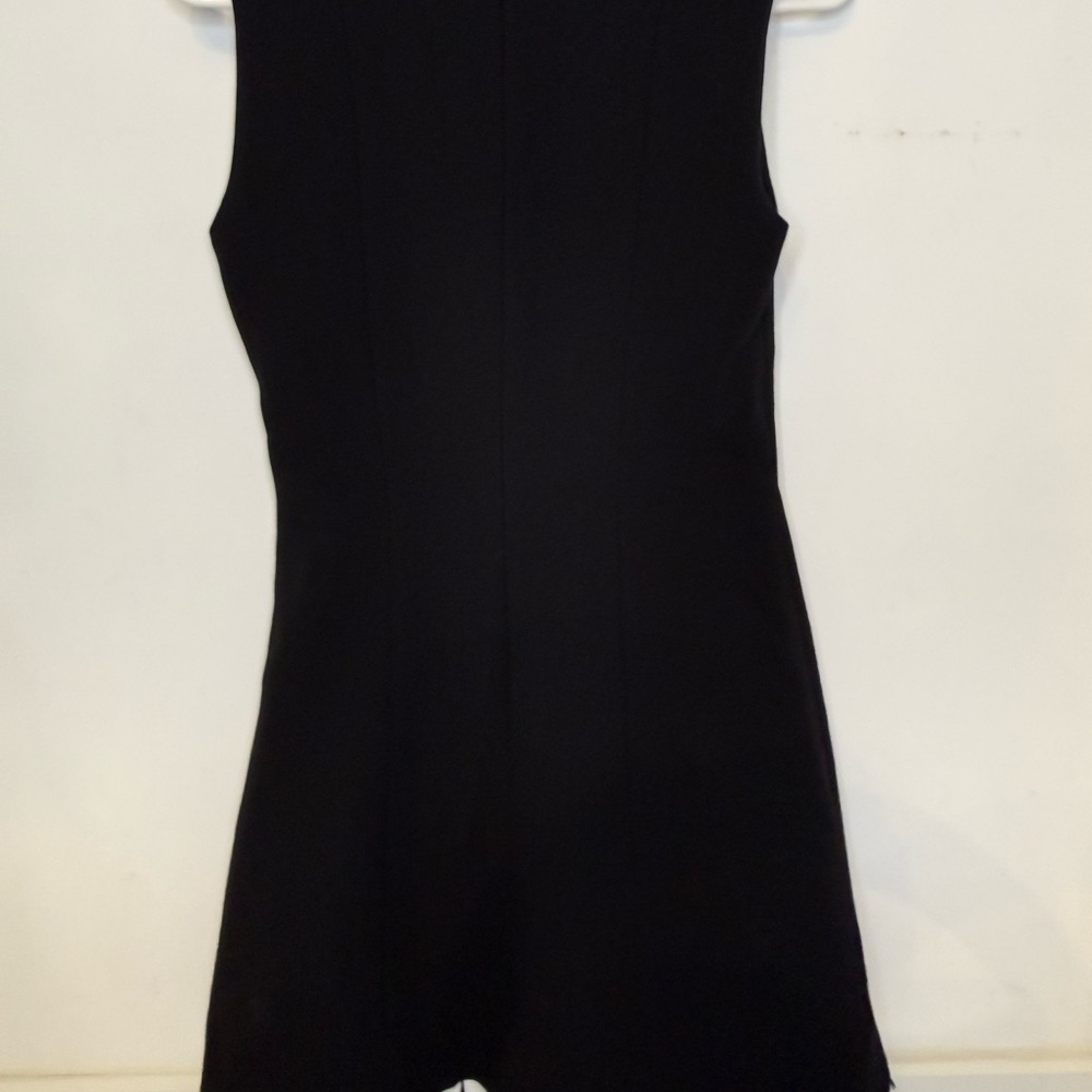 Victoria Victoria Beckham Black White Mini Cocktail Formal Wedding Party Dress 2 - Picture 7 of 16